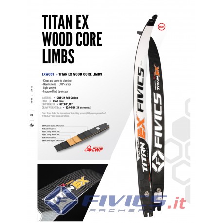 Fivics Titan EX Wood Core Limbs