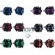 RISER DAMPERS TEC X MODULATE 1.5" DAMPER 5/16" ANODIZED