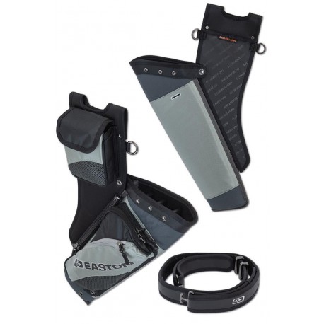 TARGET QUIVERS DELUXE TAKEDOWN HIP WITH BELT RH GRAY